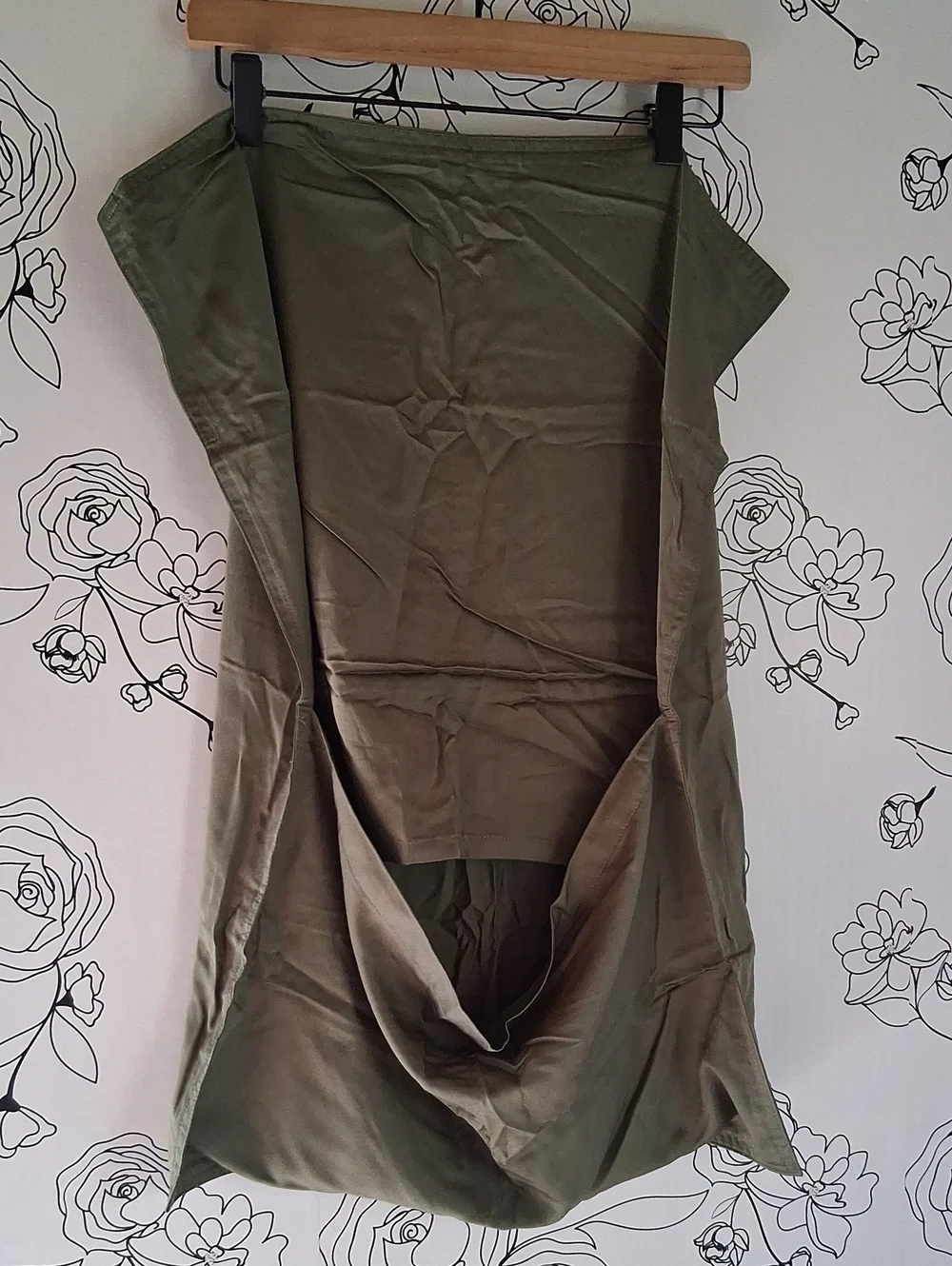 Quince 100% Bamboo Sham Set Standard W/ Envelope Closure Olive Green